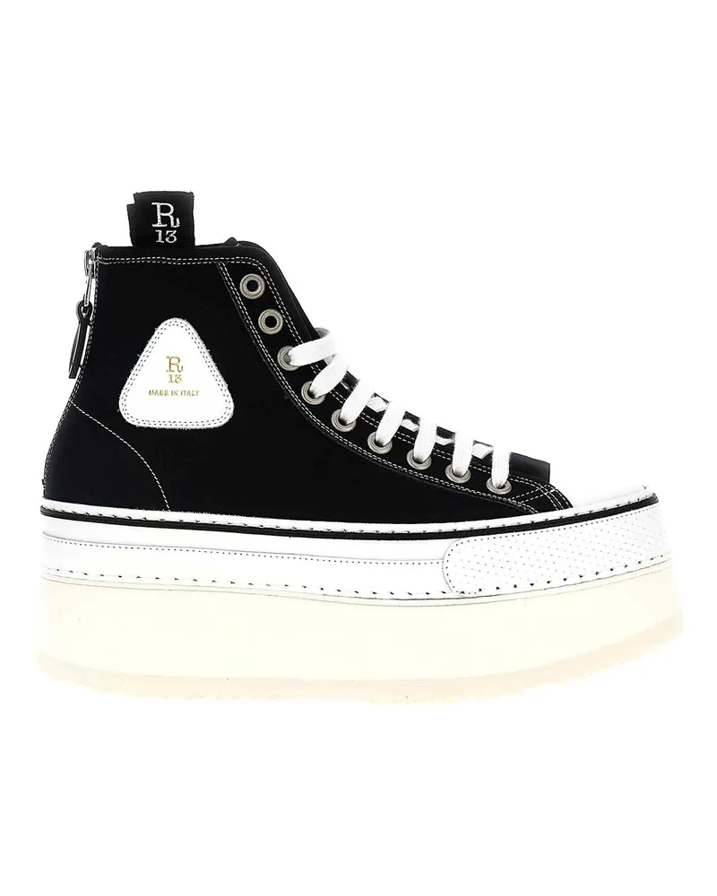 R13 Sneaker - Weiß Schwarz
