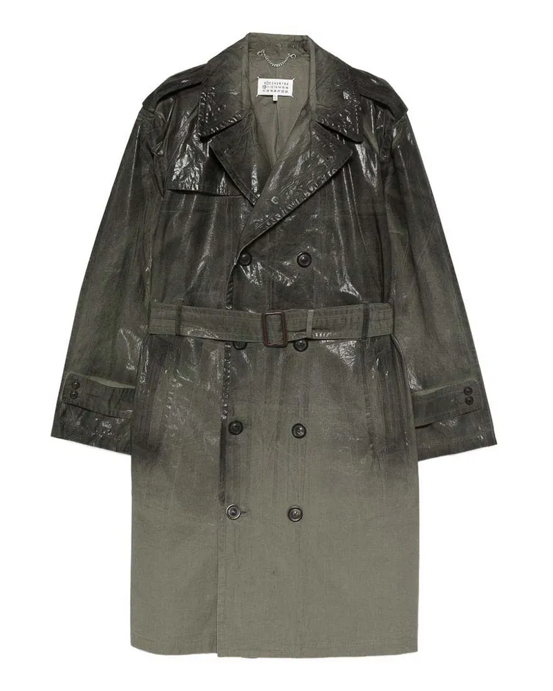 Maison Margiela Trenchcoat - Grün Grün