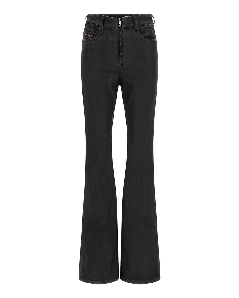 Diesel Straight Leg Jeans - Schwarz Schwarz