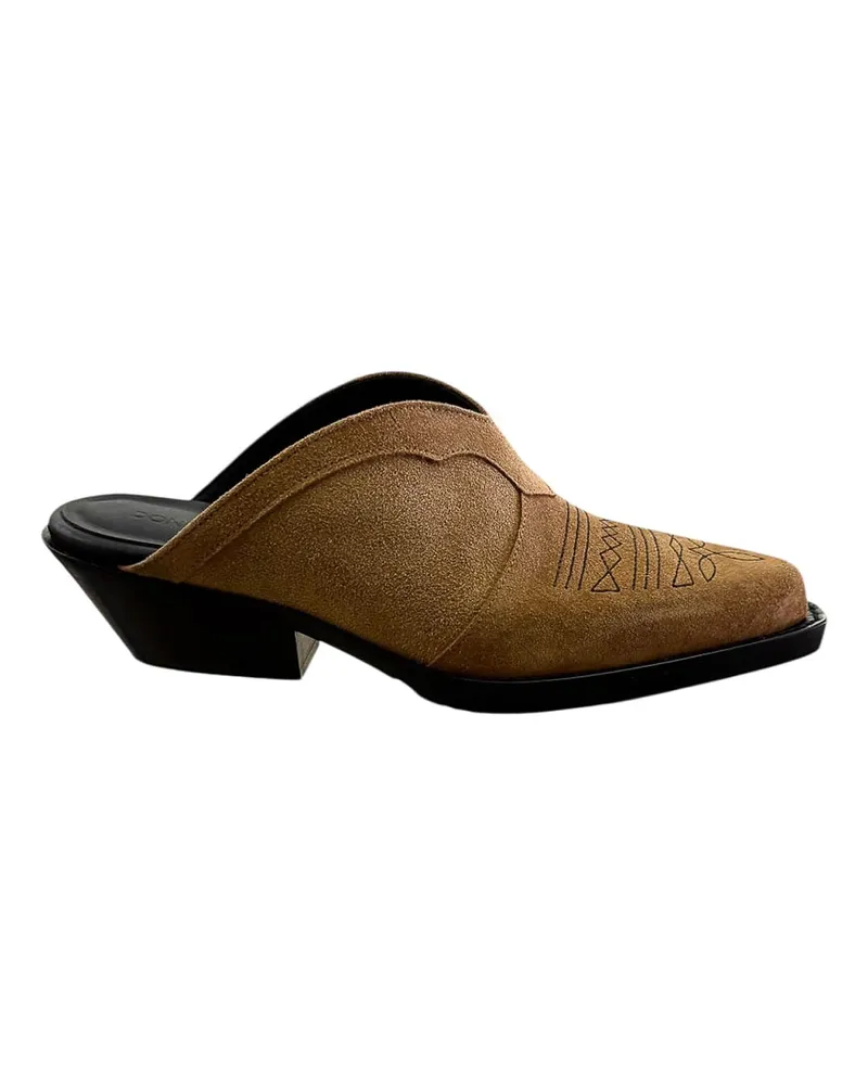 Dondup Mules - Camel Camel