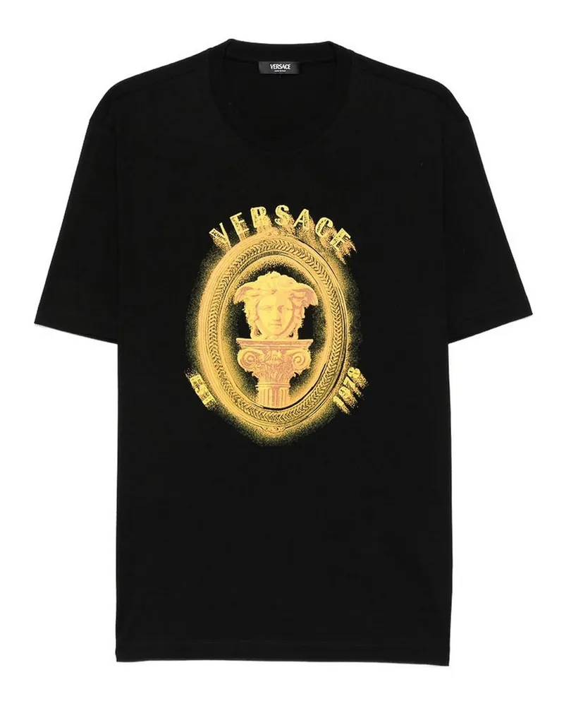 Versace T-Shirt - Schwarz Schwarz