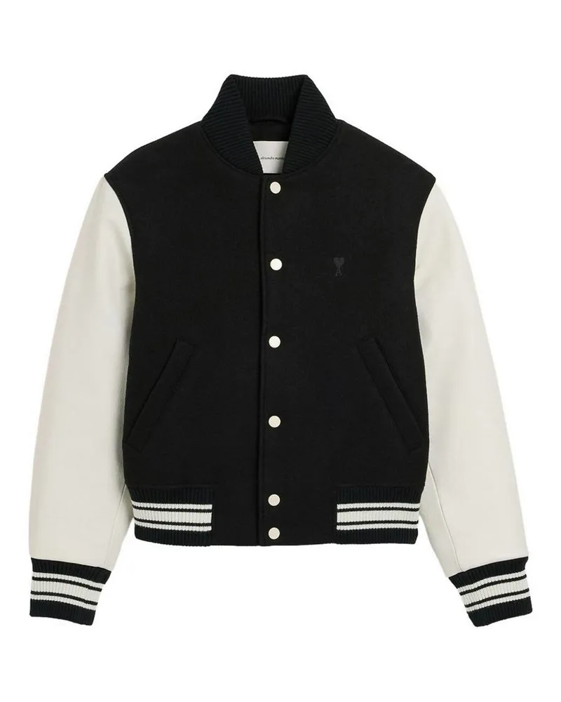 AMI Paris Bomberjacke - Schwarz Schwarz