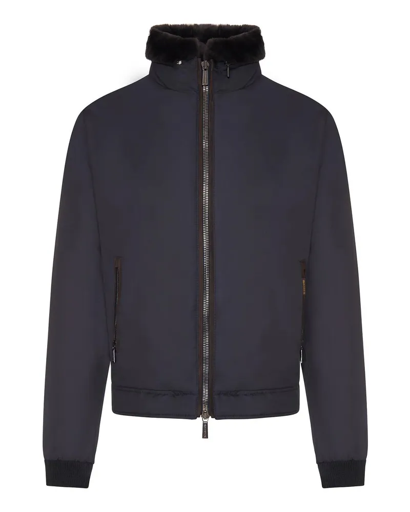 MOORER Bomberjacke - Blau Blau