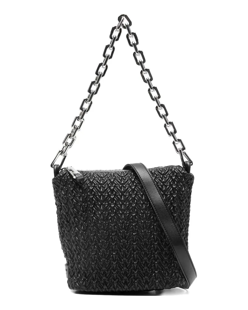 Emporio Armani Schultertasche - Schwarz Schwarz
