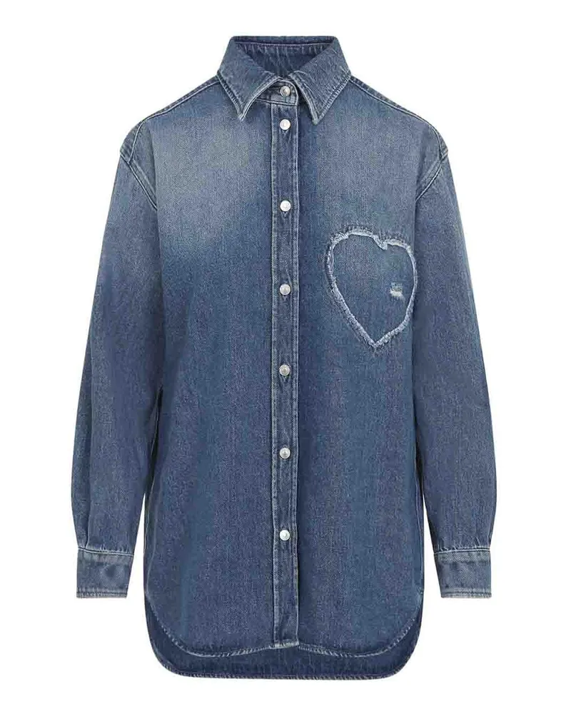 Moschino Hemd - Blau Blau