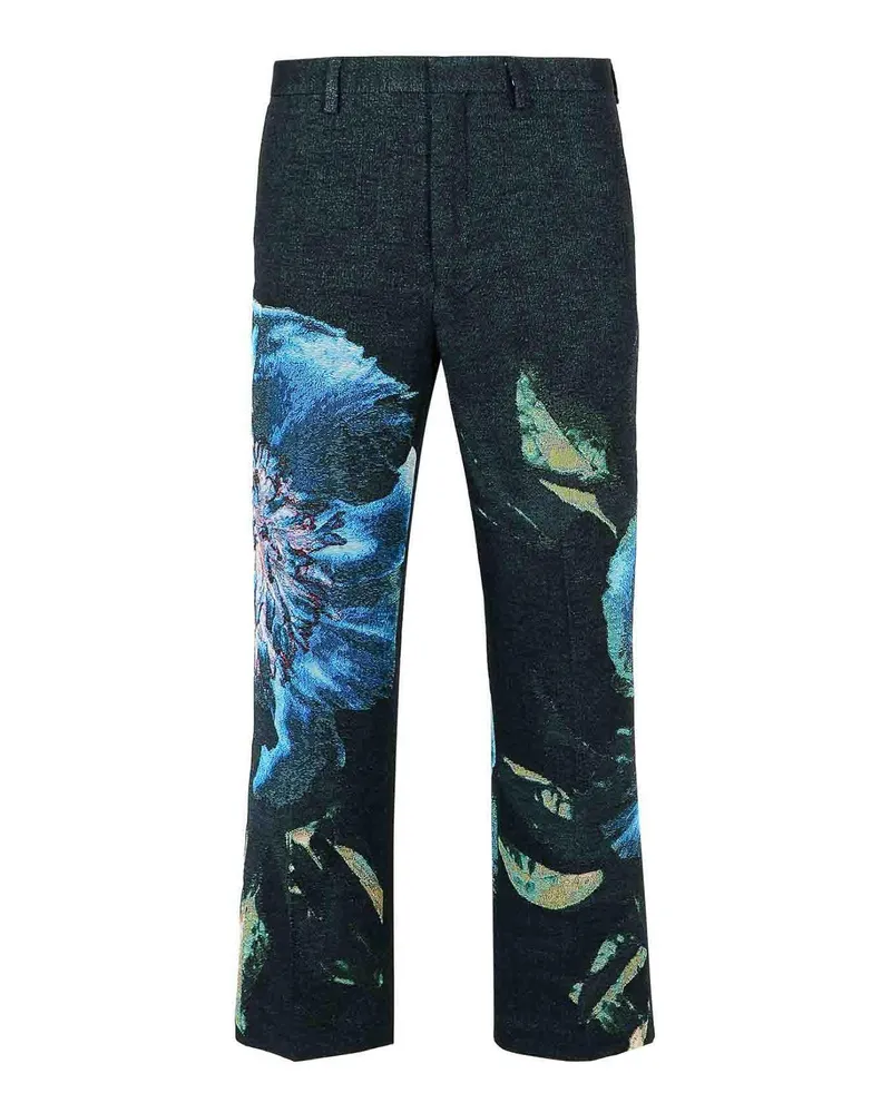 Dries van Noten Casual Hose - Schwarz Schwarz