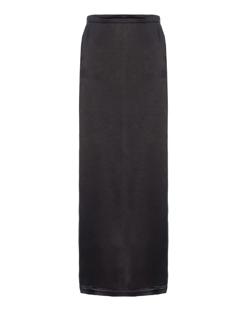 Pinko Knielanges Kleid - Schwarz Schwarz