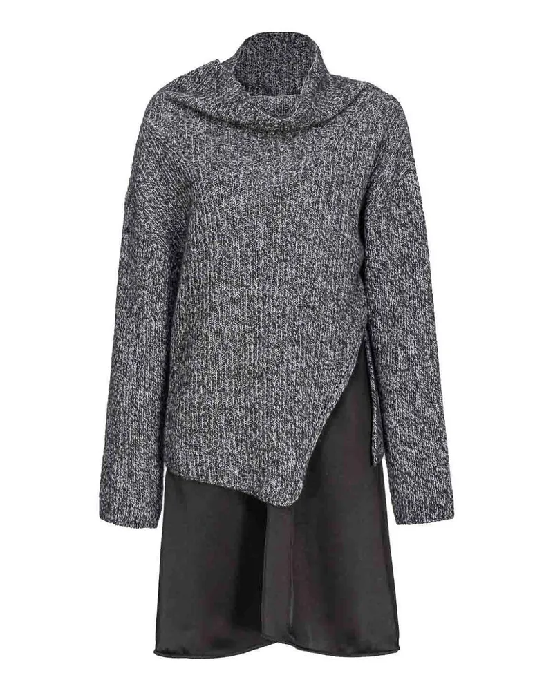 Pinko Knielanges Kleid - Schwarz Schwarz