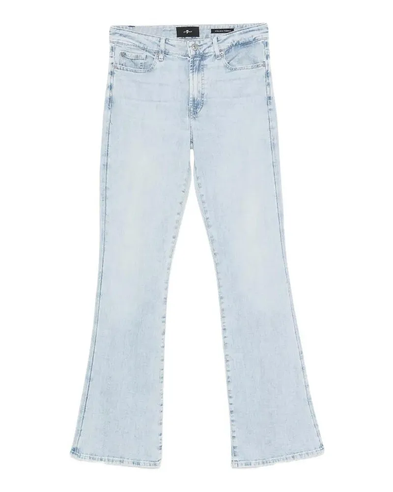 7 for all mankind Bootcut Jeans - Hellblau Hellblau
