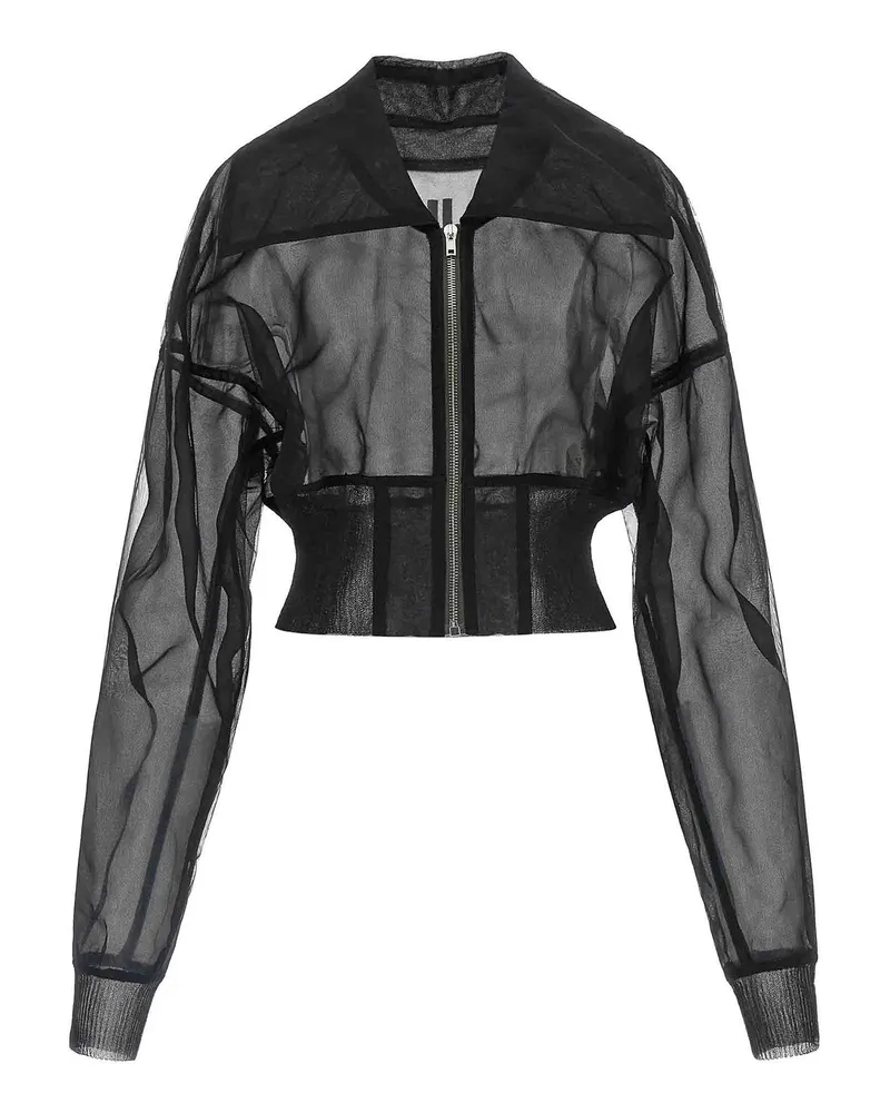 Rick Owens Bomberjacke - Schwarz Schwarz