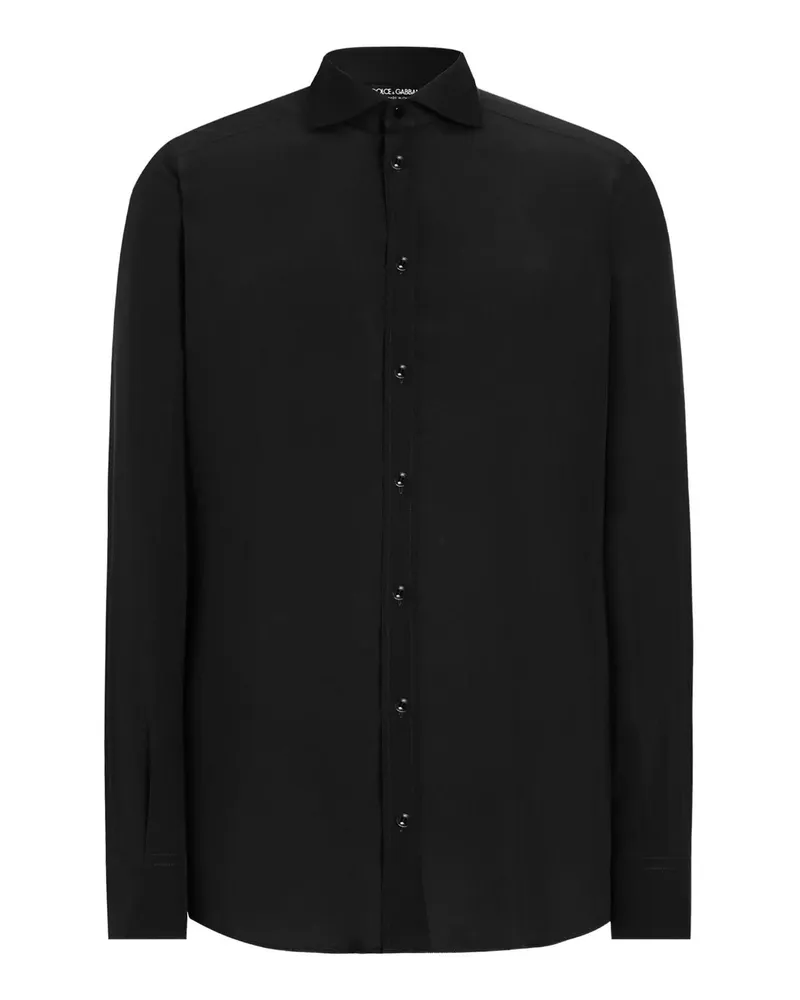 Dolce & Gabbana Hemd - Schwarz Schwarz