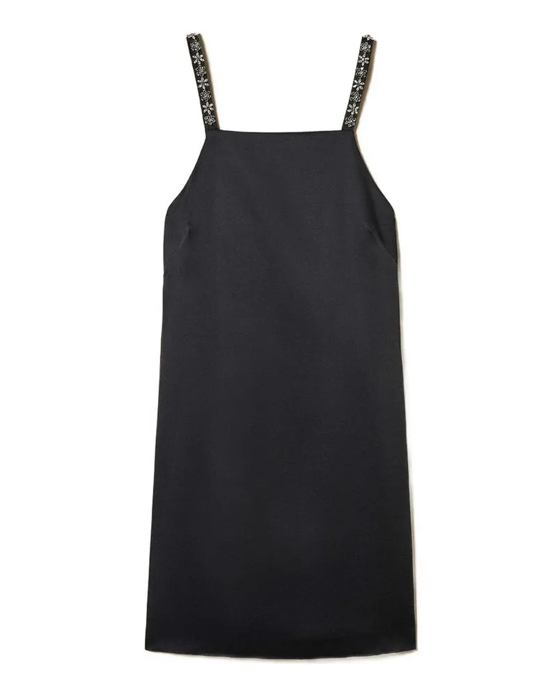 Twin-Set Knielanges Kleid - Schwarz Schwarz