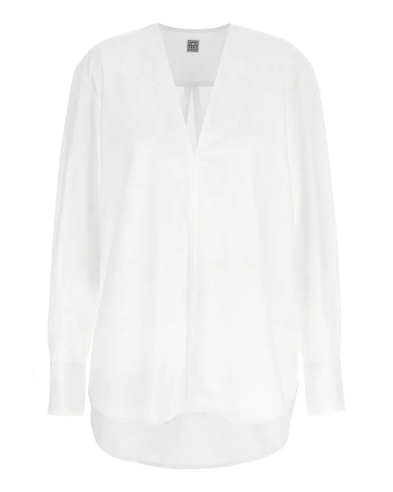 Totême Bluse - Weiß Weiß