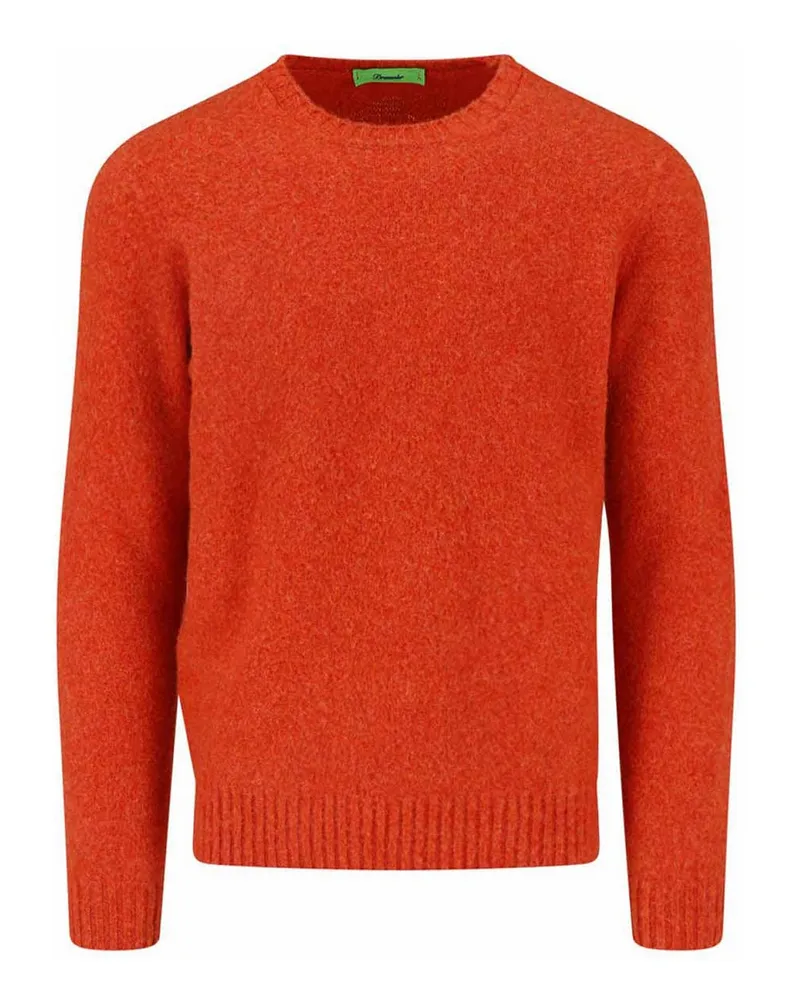 Drumohr  Rundhalspullover - Orange Orange