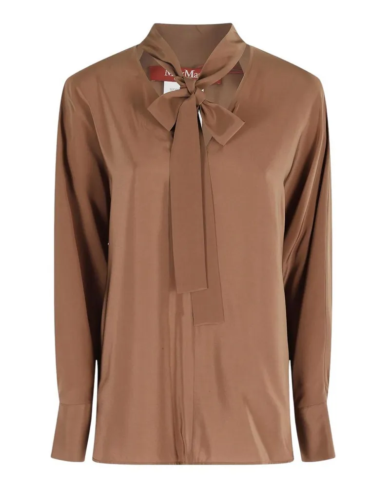 Max Mara Bluse - Braun Braun