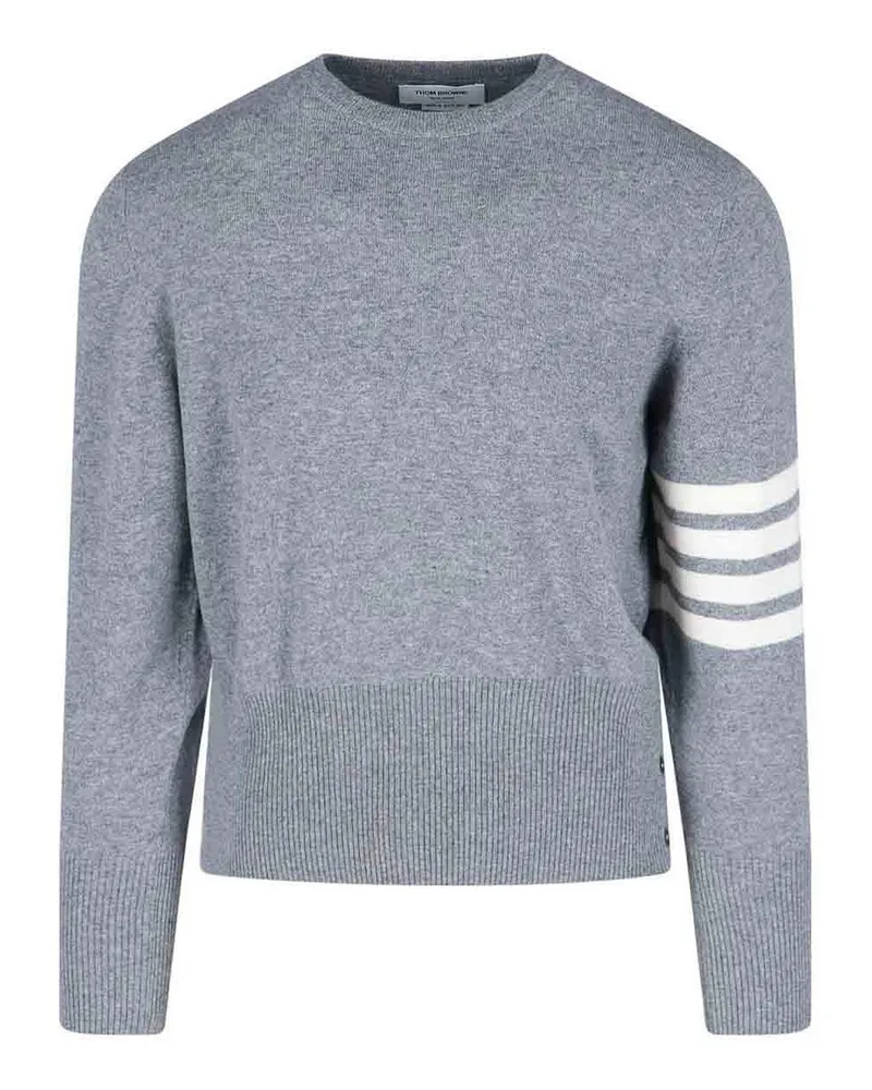 Thom Browne U-Boot-Pullover - Grau Grau
