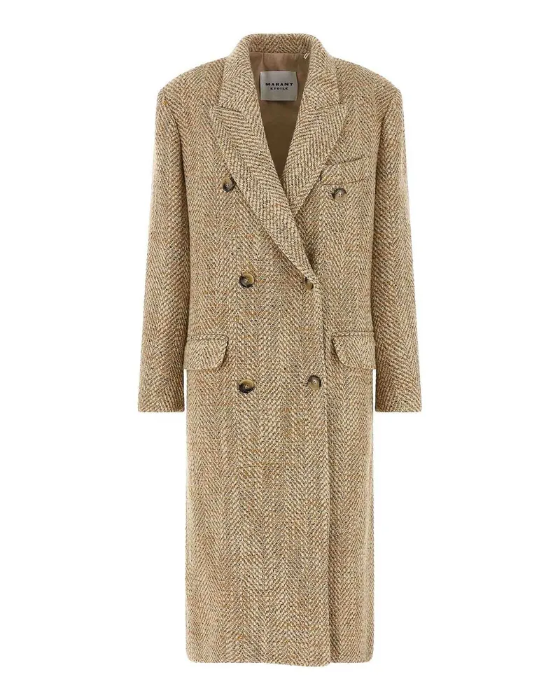 Étoile Isabel Marant Knielanger Mantel - Beige Beige