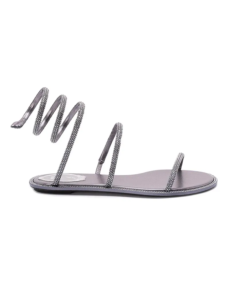 René Caovilla Sandalen - Silber Silber
