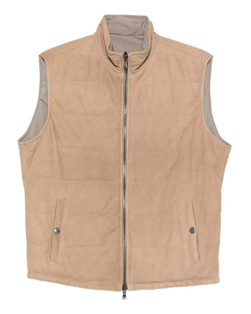 BARBA Weste - Beige Beige