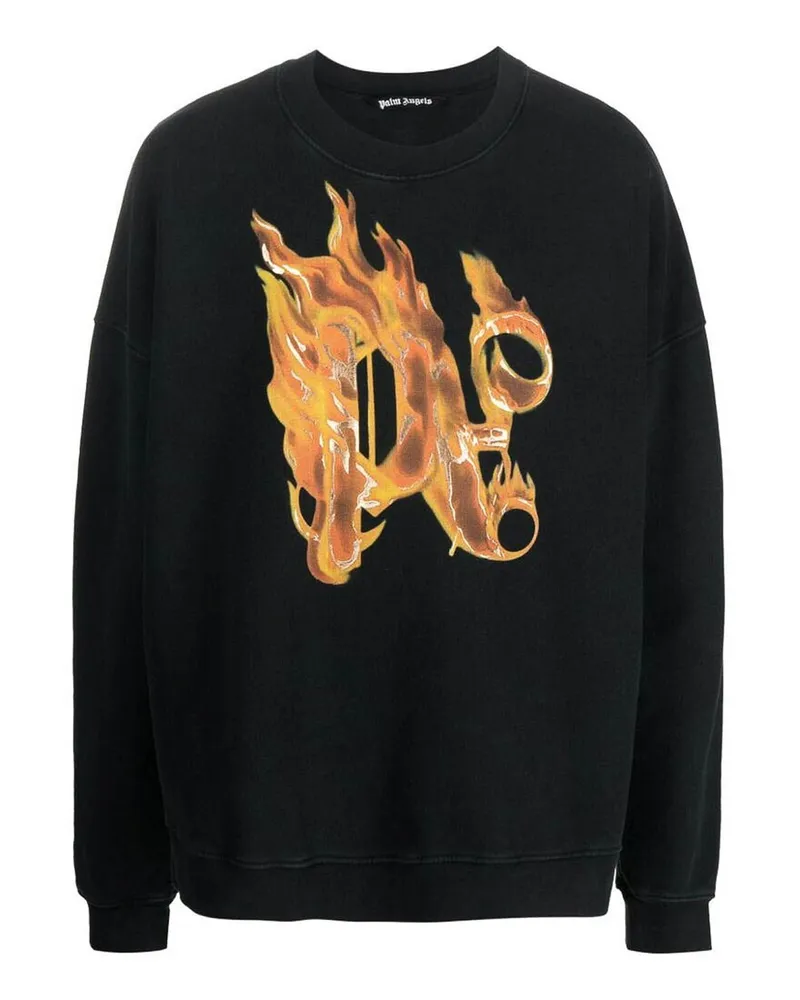 Palm Angels Sweatshirt - Schwarz Schwarz