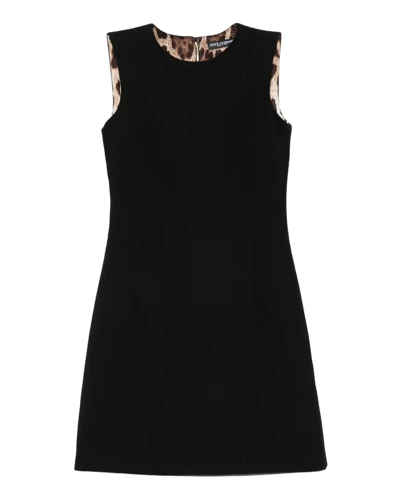Dolce & Gabbana Kurzes Kleid - Schwarz Schwarz