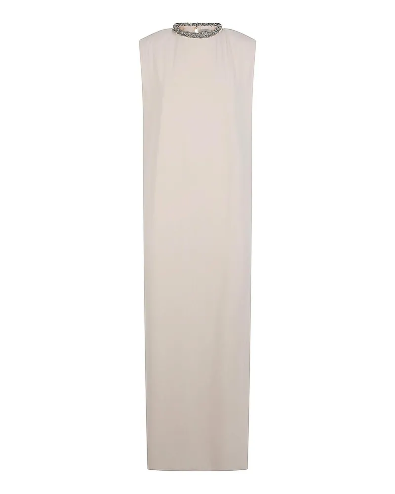 Elisabetta Franchi Maxikleid - Weiß Weiß