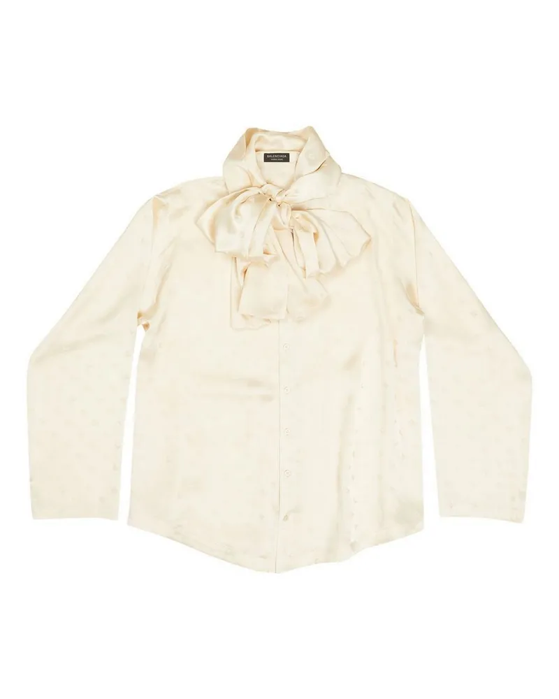 Balenciaga Bluse - Weiß Weiß