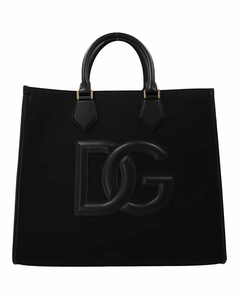 Dolce & Gabbana Shopper - Schwarz Schwarz