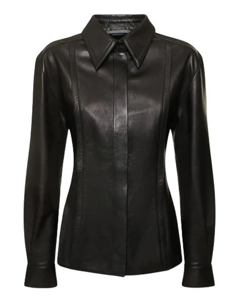 Alberta Ferretti Hemd - Schwarz Schwarz