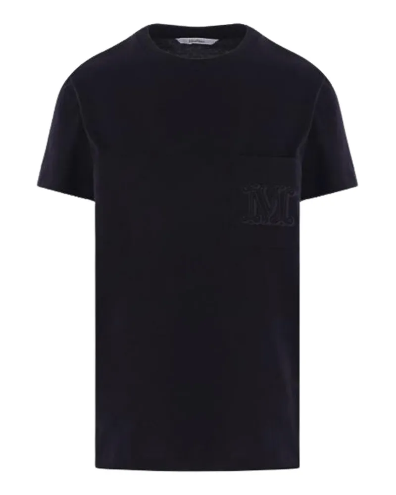 Max Mara T-Shirt - Schwarz Schwarz