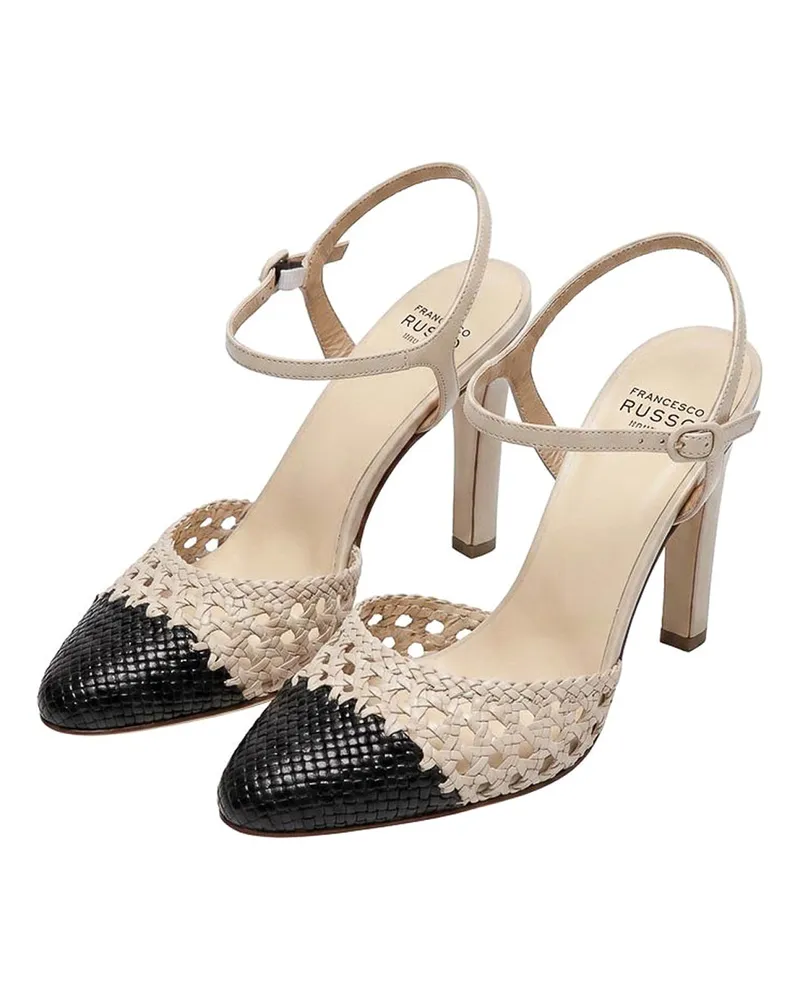 Francesco Russo Pumps - Schwarz Schwarz
