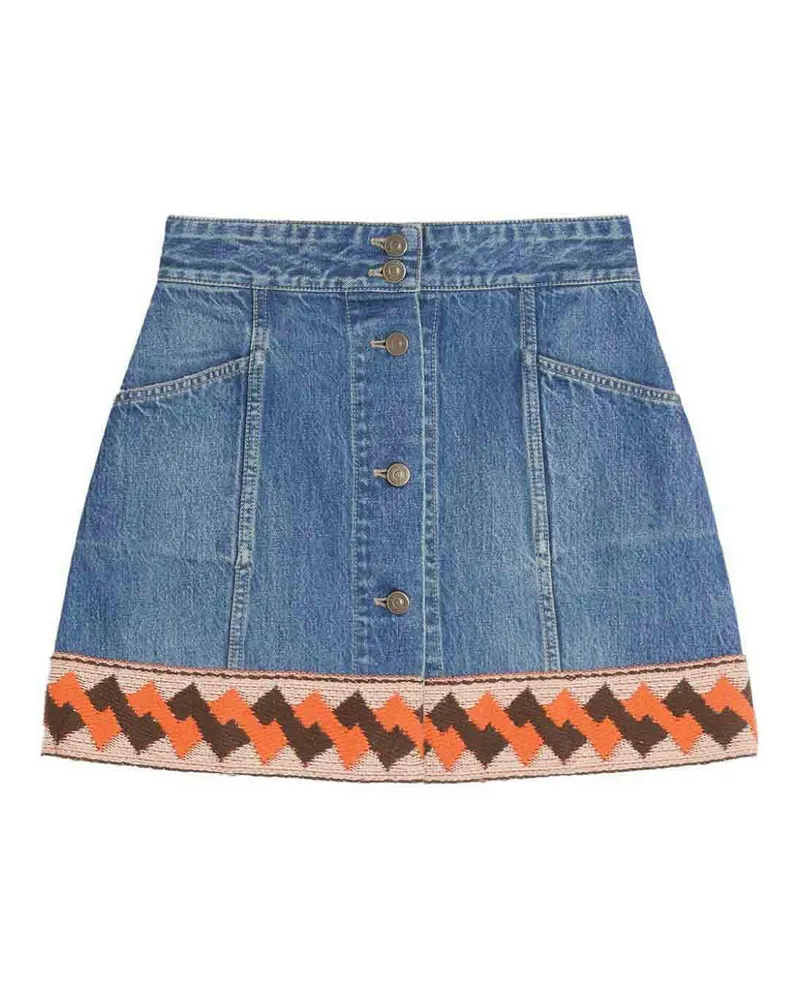 Valentino Garavani Midirock - Dunkles Jeansblau Dunkles