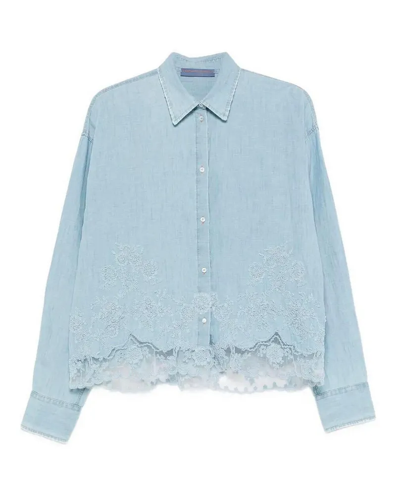 Ermanno Scervino Hemd - Blau Blau