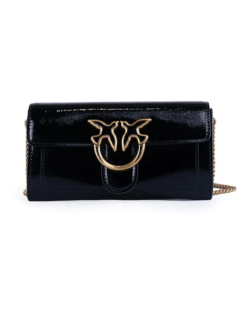 Pinko Umhängetasche - Gold Schwarz