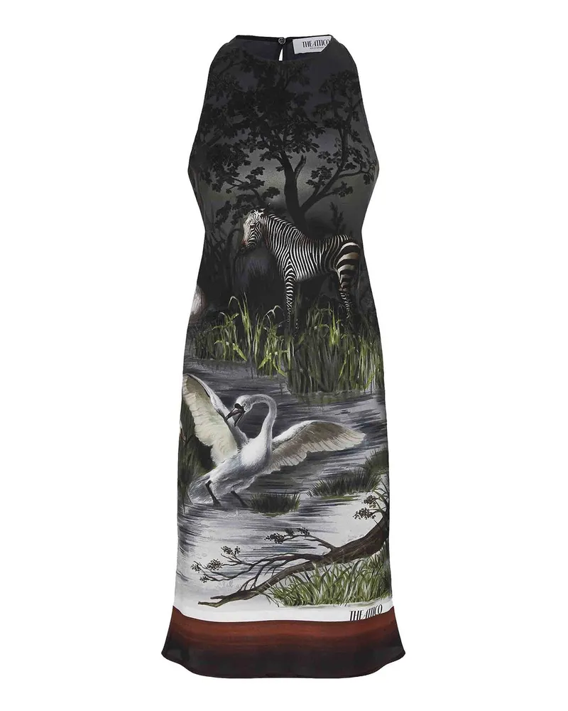 ATTICO Kurzes Kleid - Grau Grau