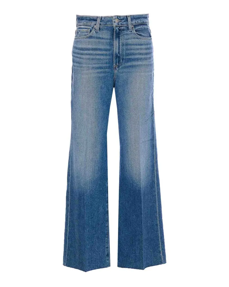 Paige Bootcut Jeans - Blau Blau