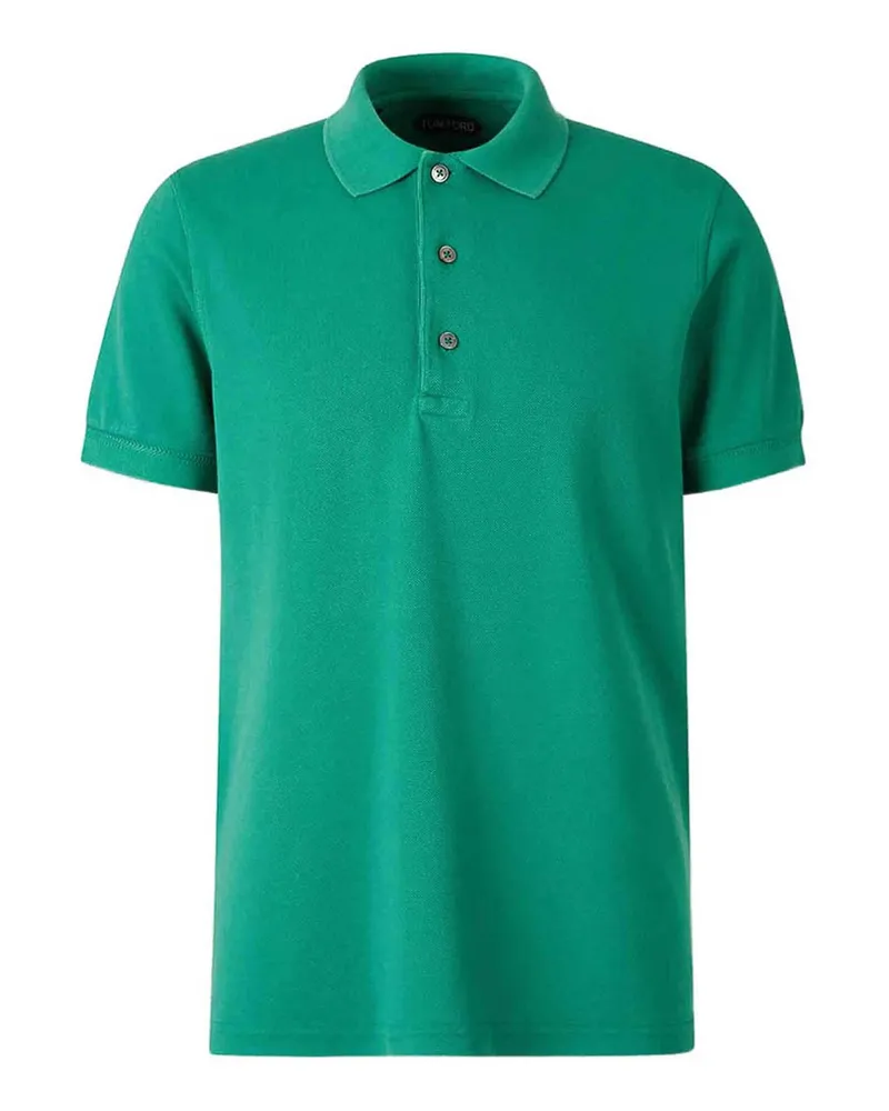 Tom Ford Poloshirt - Grün Grün