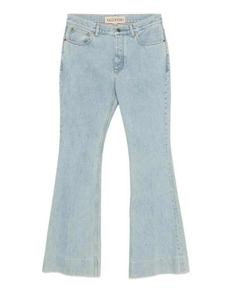 Valentino Garavani Straight Leg Jeans - Blau Blau