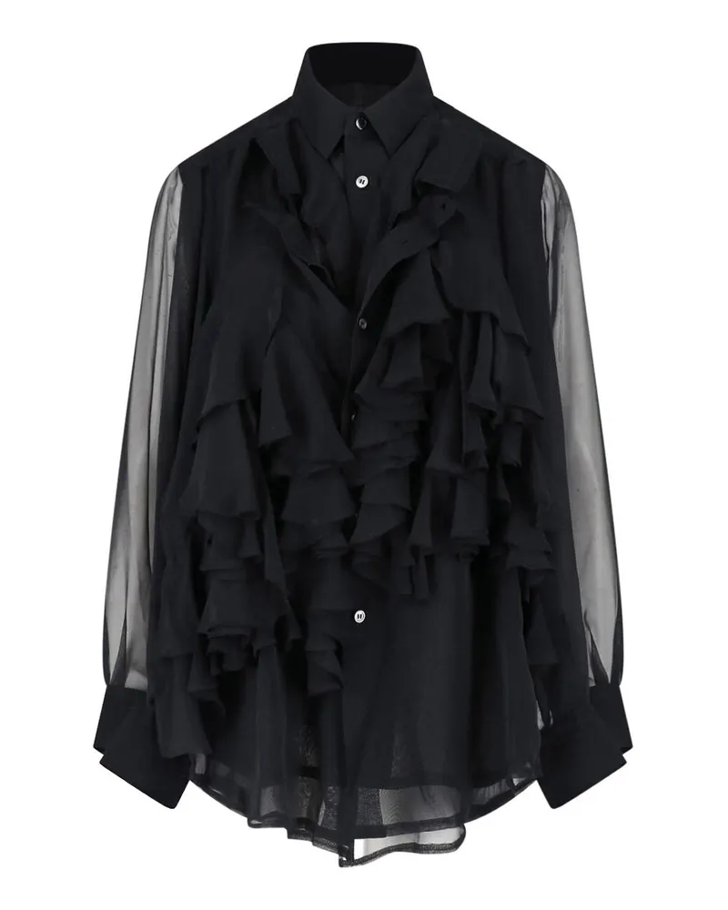 Comme des Garçons Hemd - Schwarz Schwarz