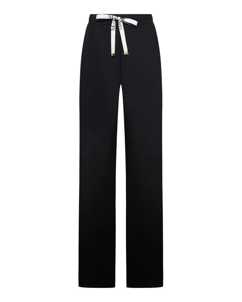 Max Mara Casual Hose - Schwarz Schwarz