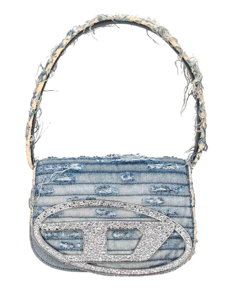 Diesel Schultertasche - Hellblau Hellblau