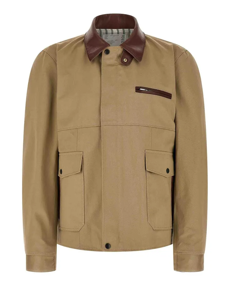 Sacai Daunenjacke - Beige Beige