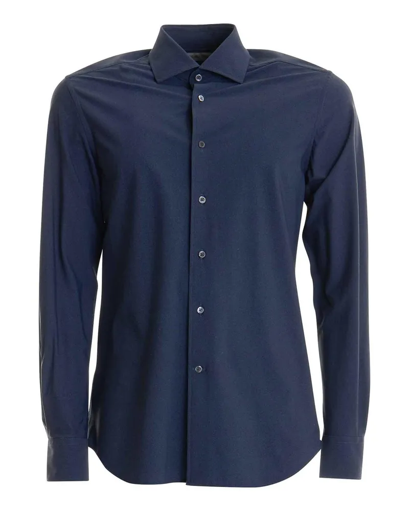 Corneliani Hemd - Blau Blau