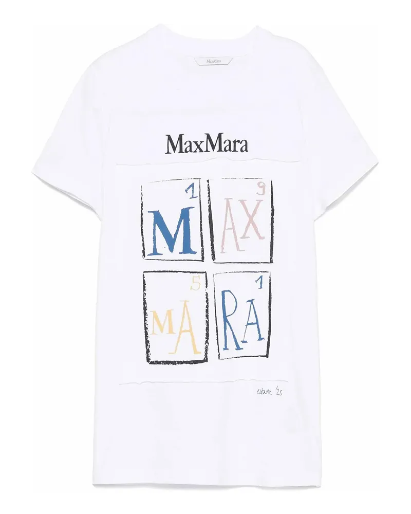 Max Mara T-Shirt - Weiß Weiß