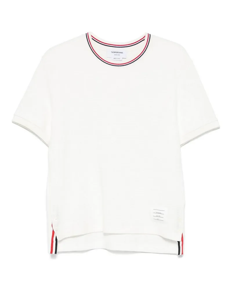 Thom Browne T-Shirt - Weiß Weiß
