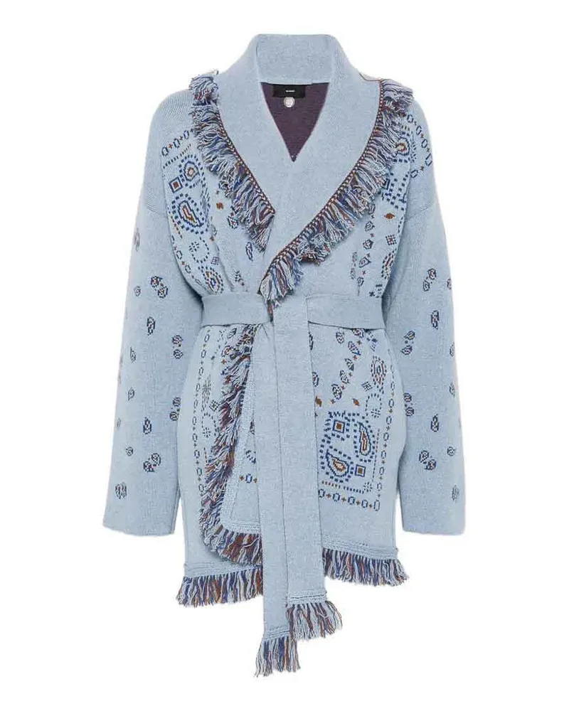 Alanui Cardigan - Hellblau Hellblau