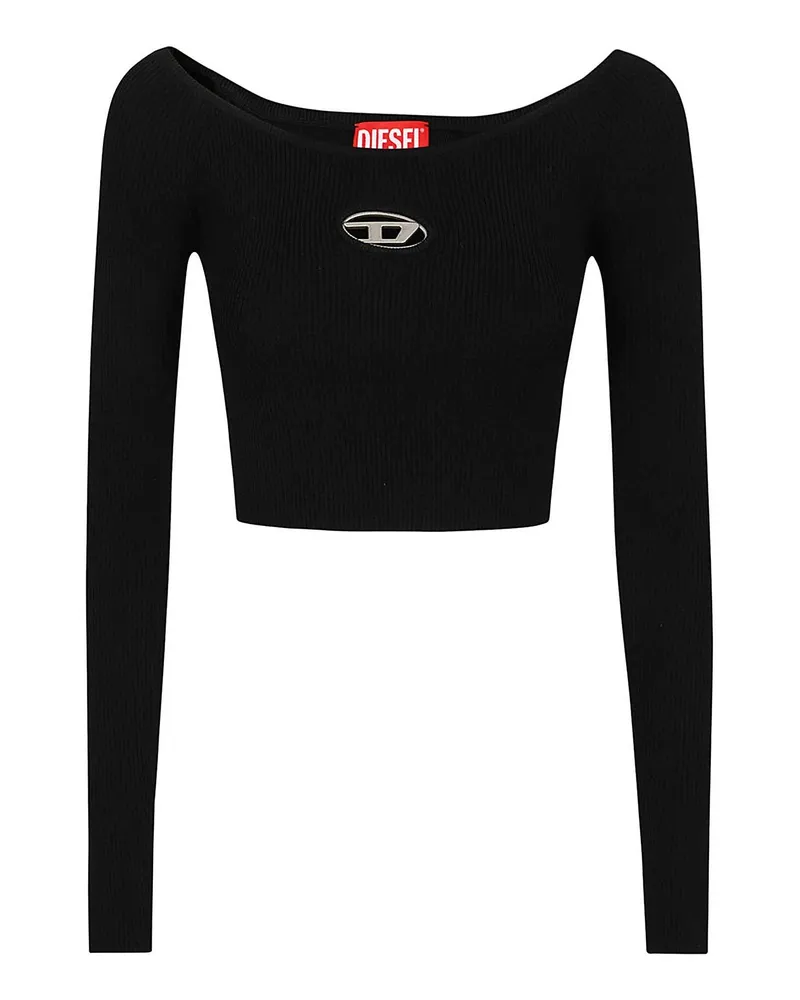 Diesel U-Boot-Pullover - Schwarz Schwarz