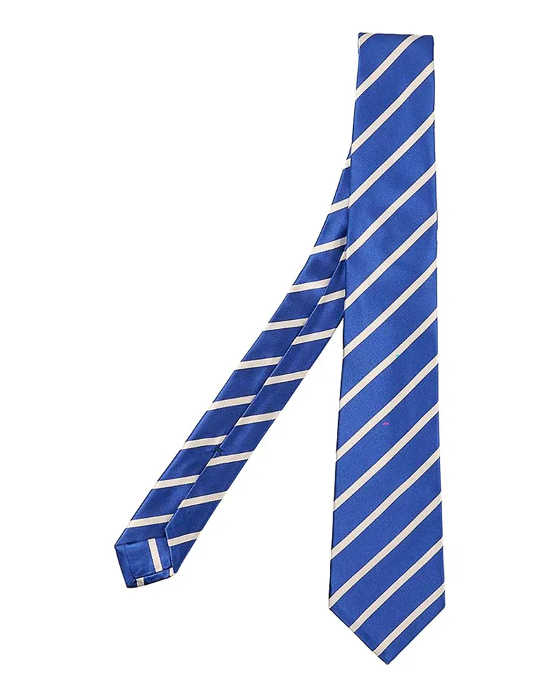 Kiton Krawatte - Blau Blau