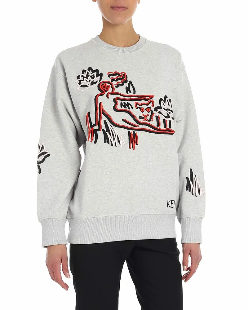 Kenzo Sweatshirt - Grau Grau