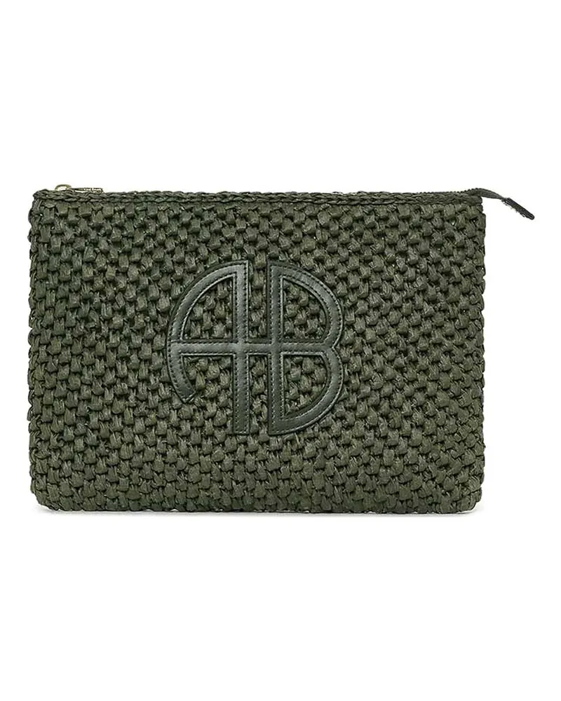 Anine Bing Schultertasche - Grün Grün